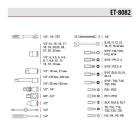 Набори інструментів INTERTOOL STORM Набір інструментів 1/2 & 1/4, 82 од., Cr-V ET-8082