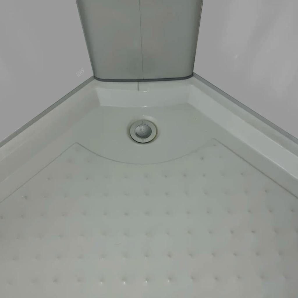 Душові бокси MIXXUS STRONG SBH02-90x90x215-FB SATIN Душовий бокс з гідромасажем 90*90мм. (низький піддон) (MI6890)