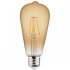 LED-Лампи HOROZ LED-Лампа FILAMENT A60 6W E27 2200K Rustic Vintage-6