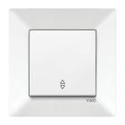 MERIDIAN (белая) VIKO MERIDIAN Выключатель внутренний 1-й проходной (белый) 90970004-WH