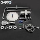 Душевые системы GAPPO G2499-20 (SUTENRESU-KO) душ. система 3х функ. корпус из нерж. стали Ø35