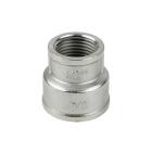 Фитинги резьбовые никелированные Nickel Raftec Муфта переходная 25х15 (1-1/2) ВВ никель MP0301