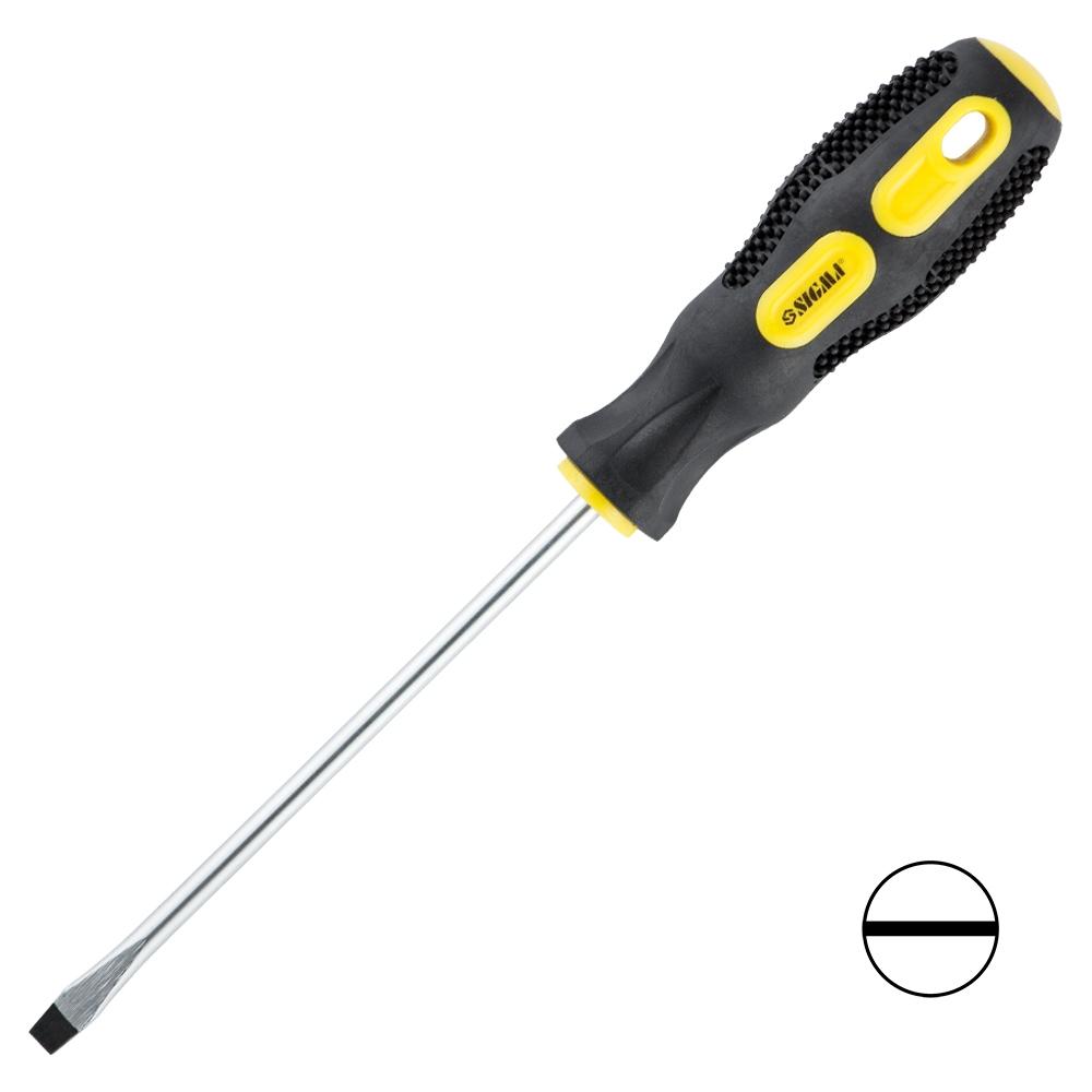 Викрутки SIGMA Викрутка шліцева SL5*125мм. 4006361