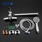 Смесители для ванной GAPPO G2236 (VANTTO) ванна однорыч. длин. гусак лат. корпус Ø35