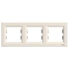 ASFORA (кремова) Schneider ASFORA Рамка гориз. на 3 механізма (кремова) EPH5800323