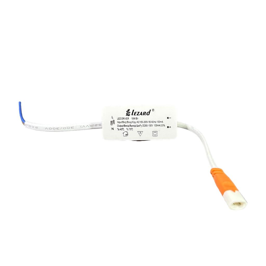 LED-Светильники (встраеваемые) Lezard LED-Світильник (квадрат) Ø18W 6400K 1710Lm 120*120*21мм. 120-SCEL-6418