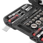 Набори інструментів INTERTOOL STORM Набір інструментів 1/2 & 1/4, 82 од., Cr-V ET-8082