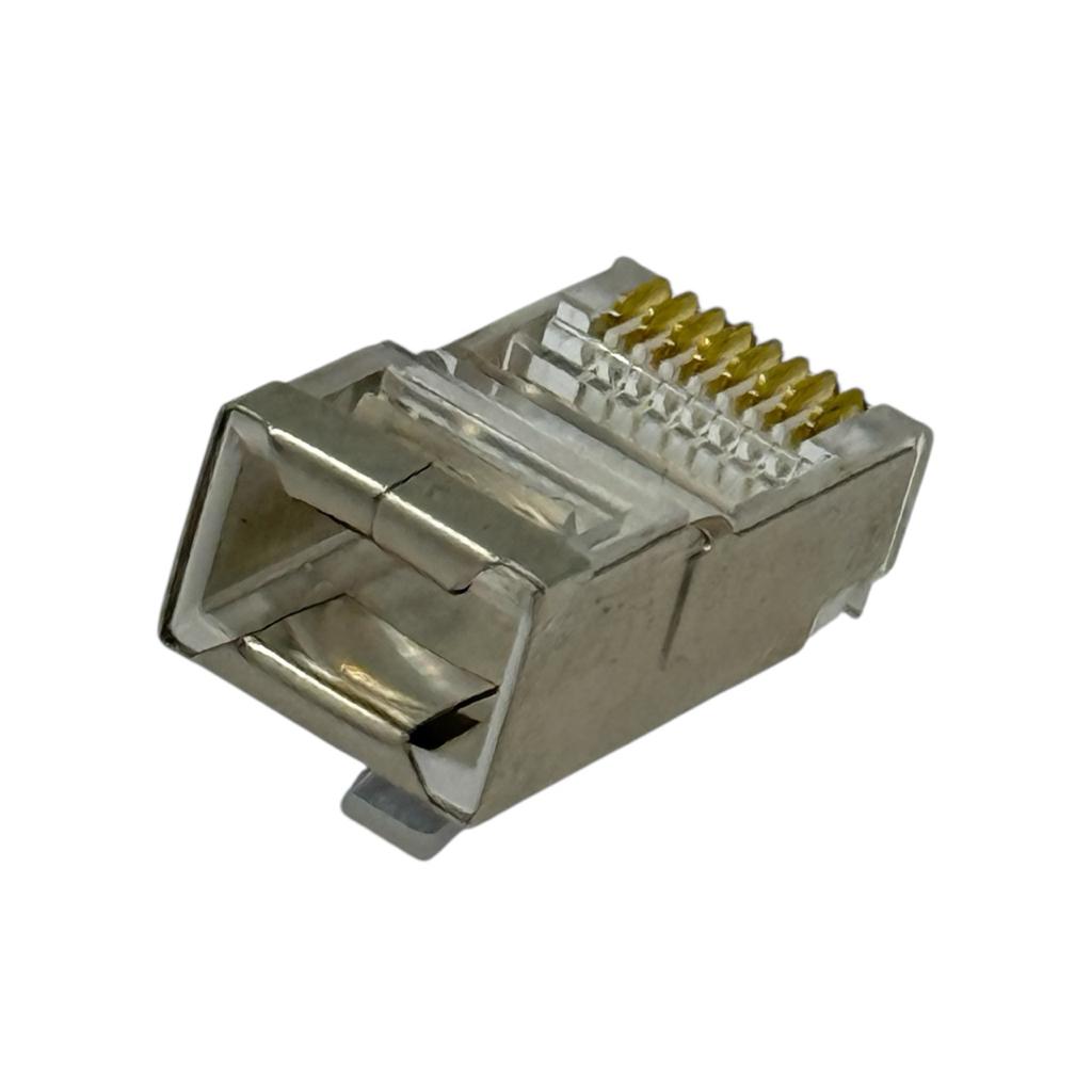 TV Фурнитура Коннектор компьютерный RJ-45 (8P8C) на 8 контактов екранований