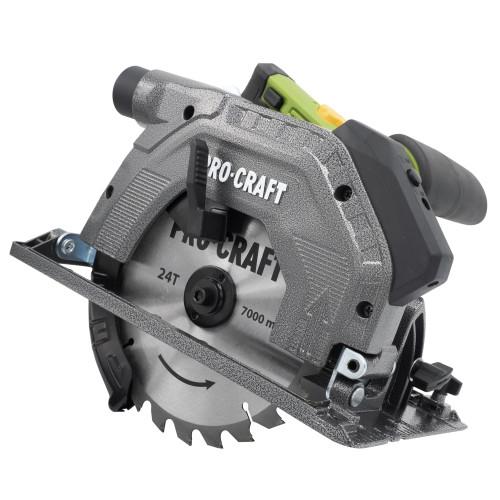 Пилки дискові (електричні) PROCRAFT Пила дискова Ø190мм. 1350Вт. KR2350