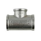 Фітінги різьбові нікельовані Nickel Raftec Трійник редукційний 20х15х20 (3/4-1/2-3/4) ВВВ нікель TVVV020102