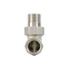 Фітінги різьбові нікельовані Nickel Raftec Американка-згін DN20 (3/4) кутова нікель AS02-U