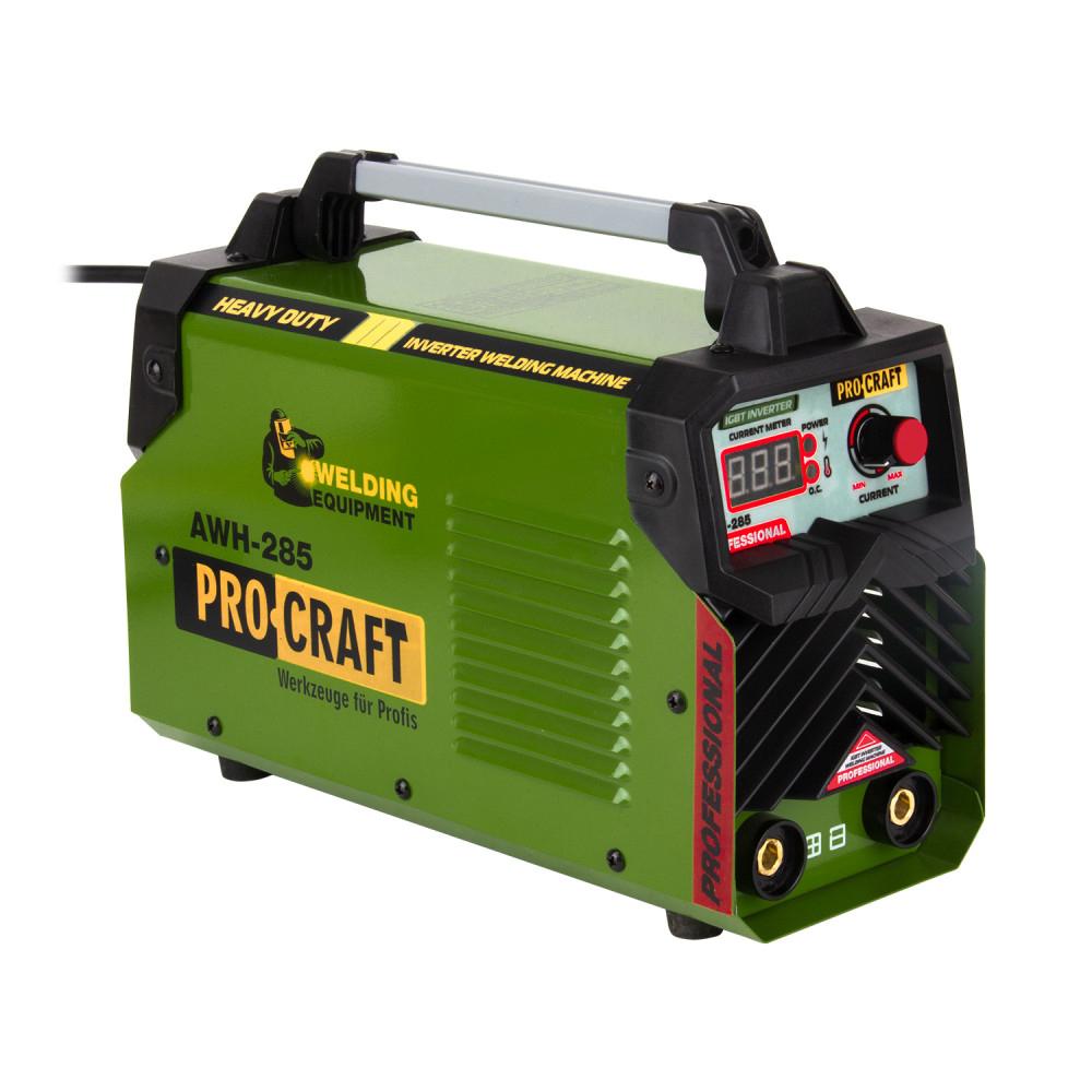 Сварочные инверторы PROCRAFT Сварочный инвертор 285A AWH-285