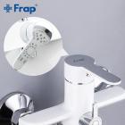 Смесители для ванной Frap F2241 Смеситель для ванны (белый/хром)