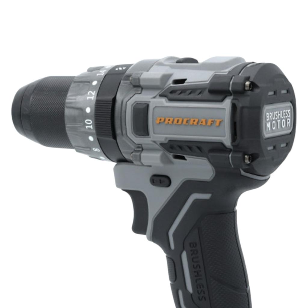 Шуруповёрты аккумуляторные PROCRAFT INDASTRIAL Шуруповерт акумуляторний 85Нм (без АКБ та ЗП) CD20A