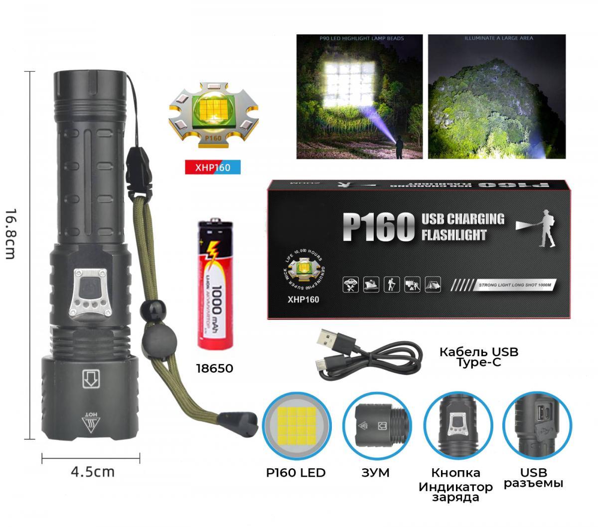 Фонари ручные POLICE Фонарь ручной WD-236