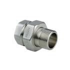Фитинги резьбовые никелированные Nickel Raftec Американка-сгон DN32 (1 1/4) прямая никель AS04