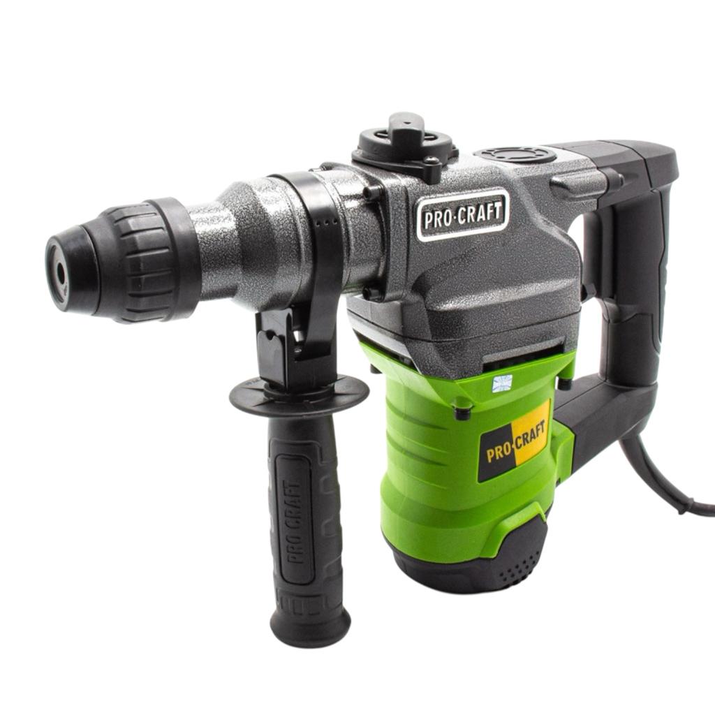 Перфоратори (електричні) PROCRAFT Перфоратор бочковий 4,5Дж. 1200Вт. SDS PLUS BH1750