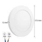 LED-Світильники (накладні) BIOM LED-Светильник накладной (круг) 12w 5000K SF-R12-5