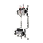 Коллекторы из нержавеющей стали INOX Raftec Коллектор с расходомерами без евроконусов 1х 2 выхода RC03-02