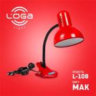 Настільні лампи (звичайні) ТМ LOGA Настільна лампа на прищіпці МАК L-108