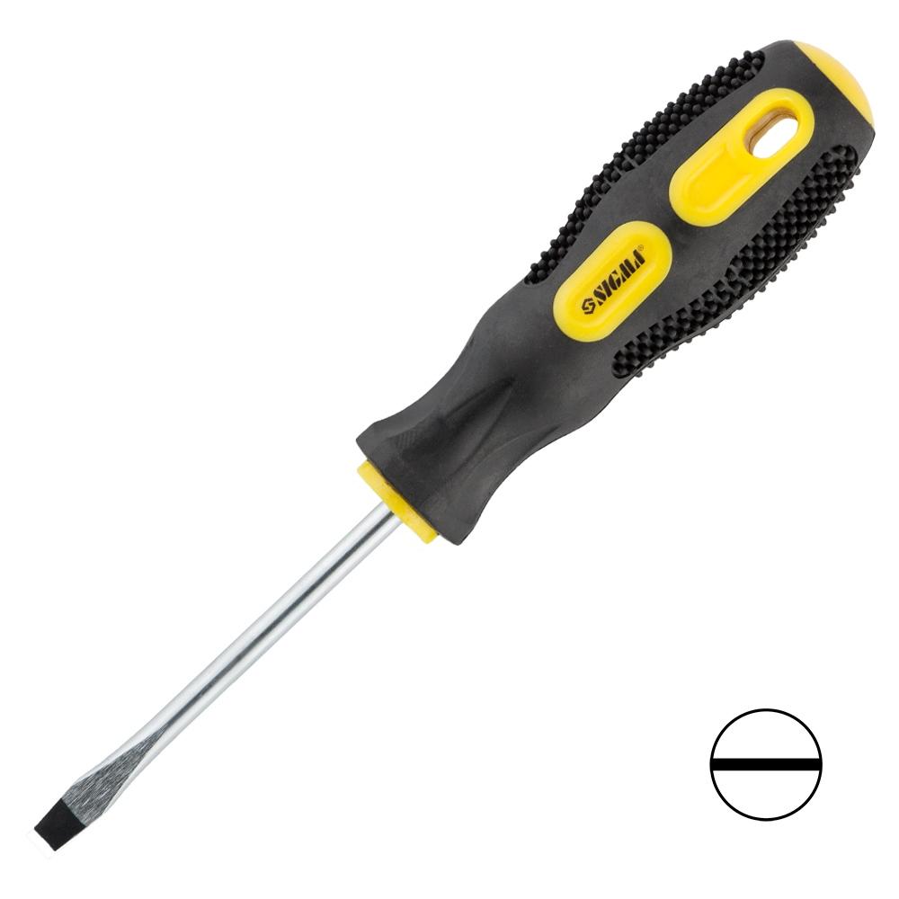 Викрутки SIGMA Викрутка шліцева SL5*75мм. 4006341