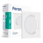 LED-Светильники (встраеваемые) Feron LED-Светильник (белый) 9W 720Lm 4000K AL527-S