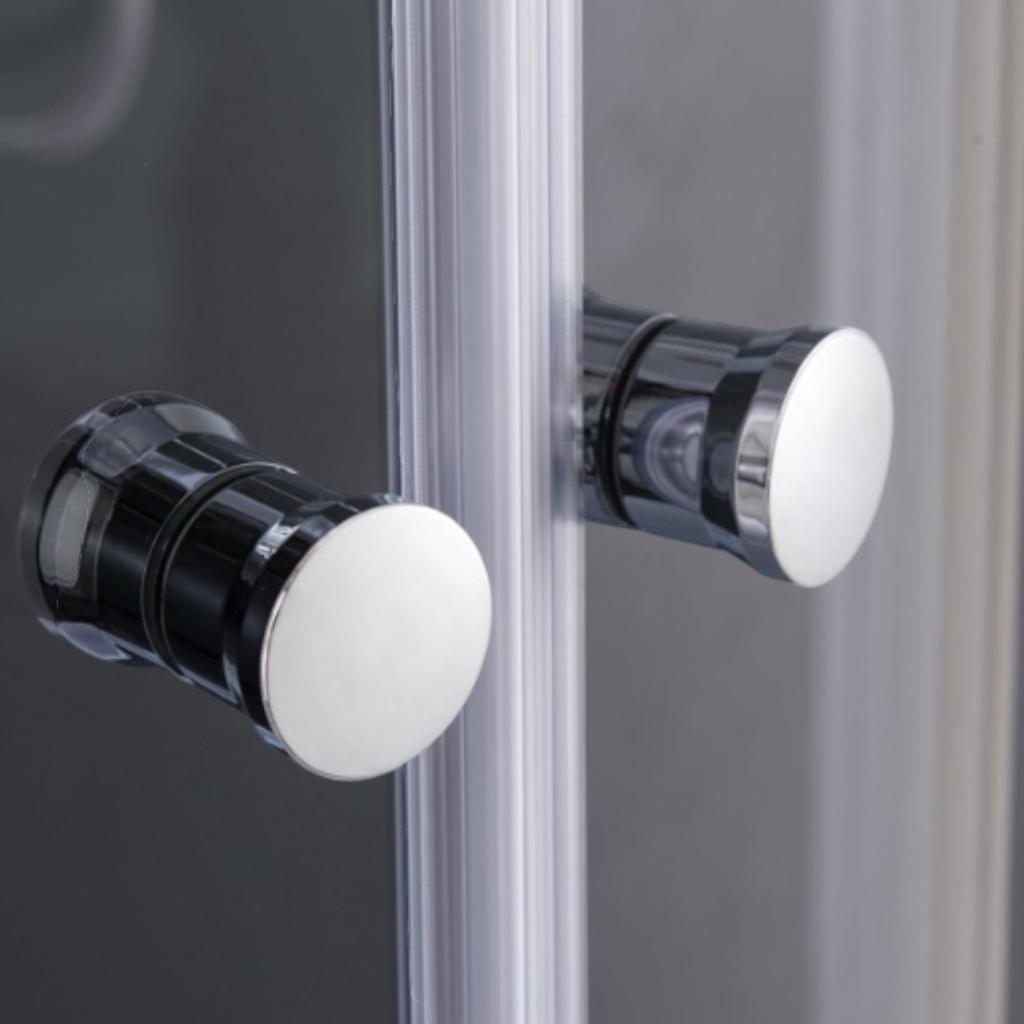 Душові бокси MIXXUS STRONG SB02-90x90x215-FB SATIN Душовий бокс 90*90мм. (низький піддон) (MI6886)