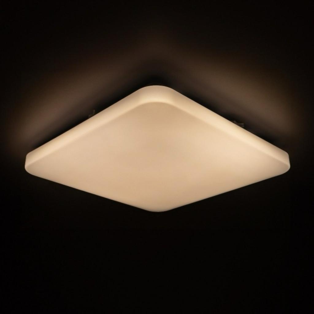 LED-Світильники настінно-стельові (накладні) Vestum QUATRO LED-Світильник 36W 2900Lm 4000K 380*380*65мм. без пульта (білий мат) VS-80061