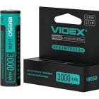 Батарейки акумуляторні VIDEX Акумулятор 18650 3,7V 3000mA (ЗАХИСТ) 18650