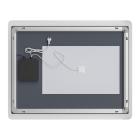  Дзеркала з підсвічуванням MIXXUS Premium OLIVARY MR19-100x80-REVERSE Дзеркало (LED Touch, Anti-fog, димер (3-6,5kK)) (MP6629)