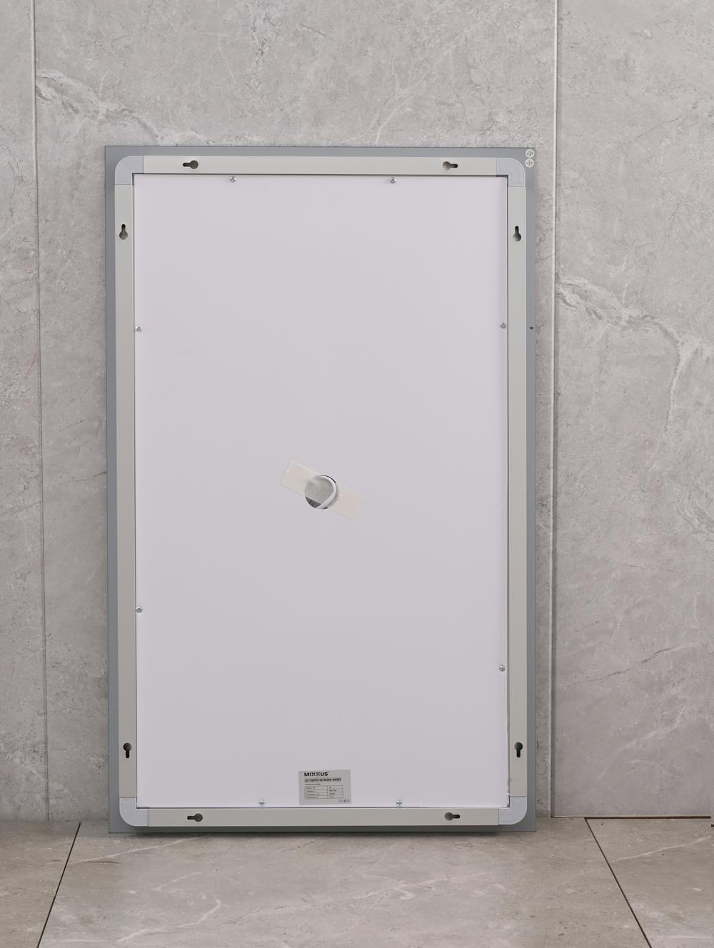  Дзеркала з підсвічуванням MIXXUS HARD MR06-50x80-CASE Дзеркало (LED Touch, Anti-fog, димер, регулюванням яскравості, годинник) (MI6657)