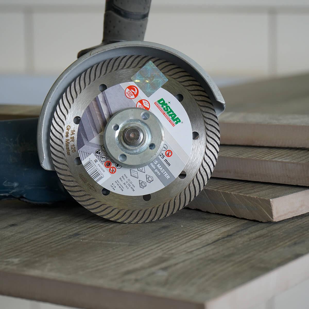 Диски алмазні DISTAR 1A1R GRES MASTER Диск алмазний 125x1,4/1,0x10x22,23мм. 11115160010