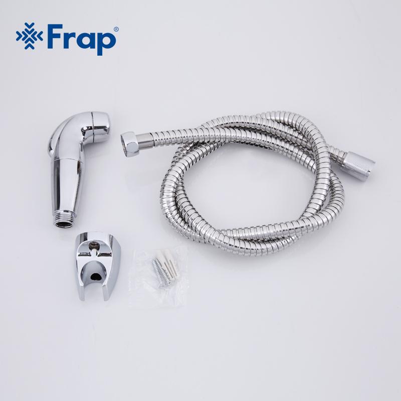 Лейки для душа Frap F27 Гигиенический набор (лейка, шланг, кронштейн)