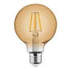 LED-Лампы HOROZ LED-Лампа FILAMENT A60 4W E27 2200K Rustic Globe-4
