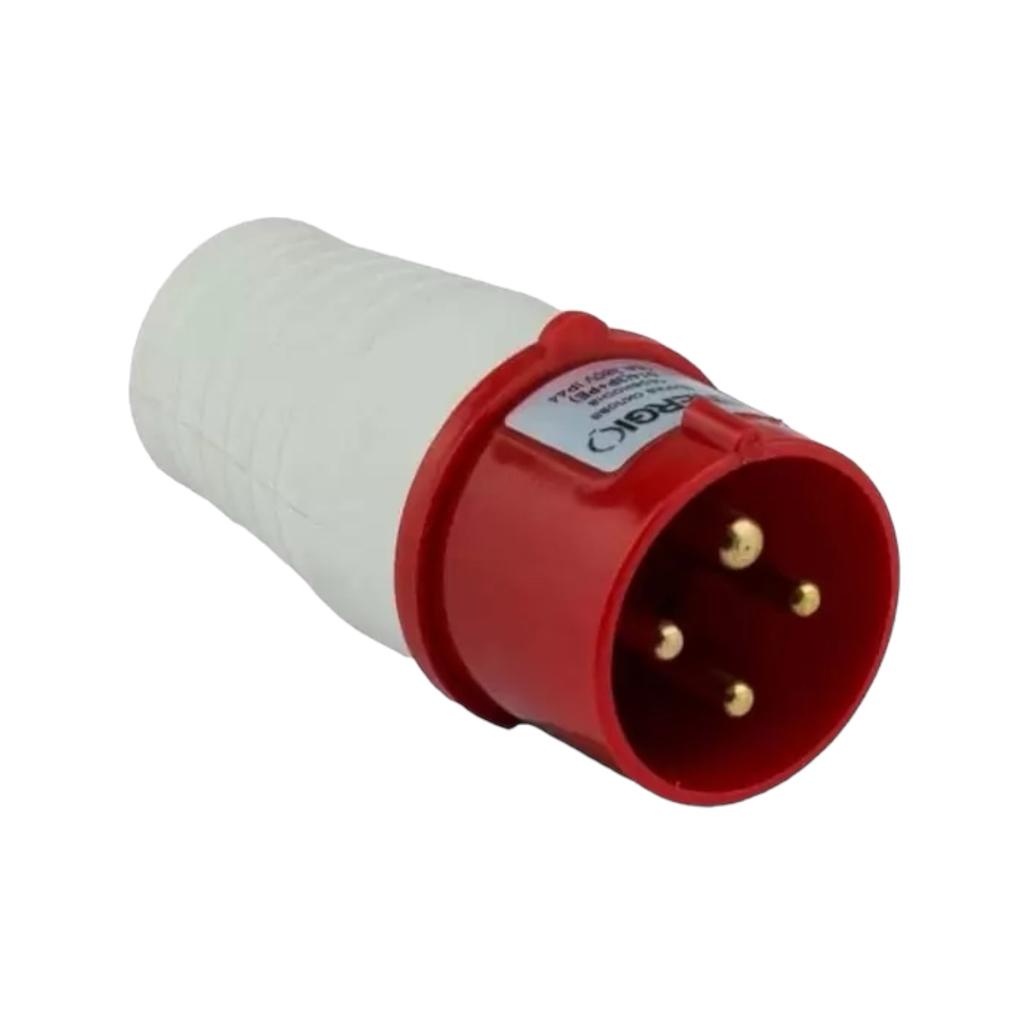 Роз'єми силові ENERGIO Вилка силова переносна 380V 16A IP44 014(3P+PE) IC-014