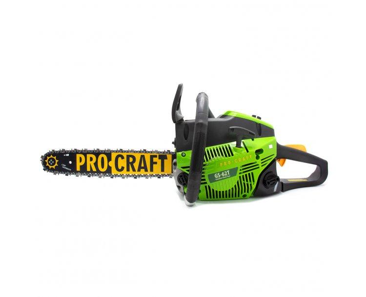 Пилки ланцюгові бензинові PROCRAFT Бензопила ланцюгова GS62T