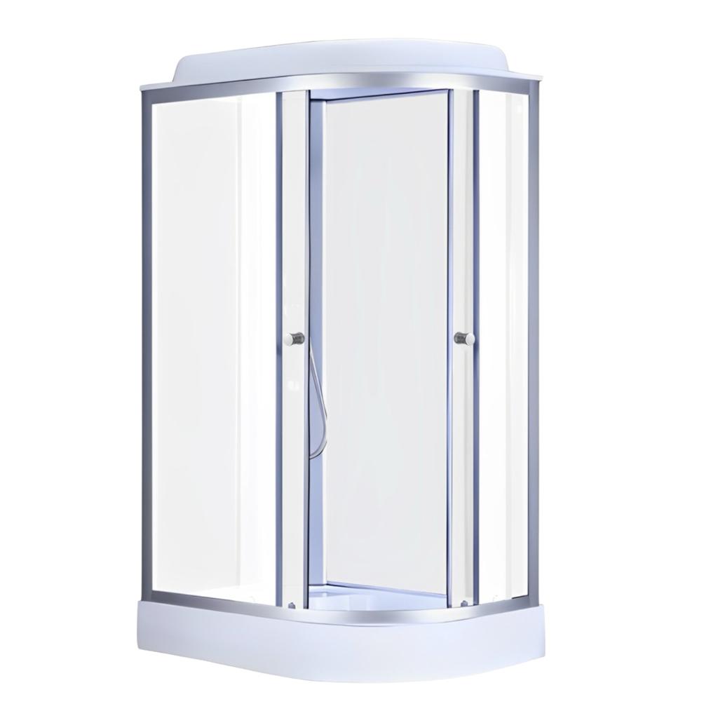 Душові бокси MIXXUS WAVE SB02-120x80x215-L-FB SATIN Душовий бокс 90*90мм. (низький піддон) (MI6892)