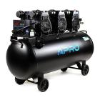 Компрессоры воздушные APRO Компрессор шестицилиндровый безмасляный OFE-100 8Бар 3х1.5кВт 712л/мин 100л 850174
