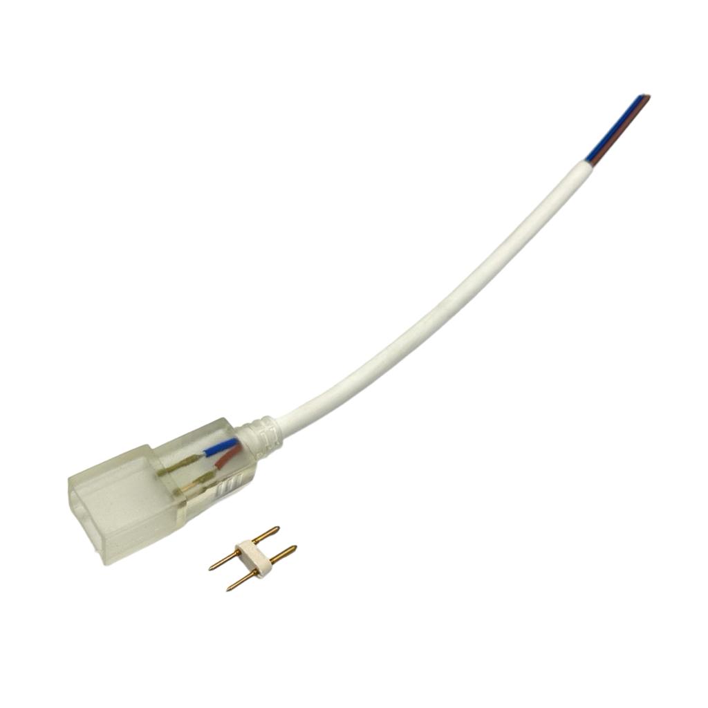 Комплектующие для LED NEON 12V AVT Коннектор мама + pin для LED NEON 12V 8мм. №55/5