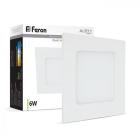 LED-Светильники (встраеваемые) Feron LED-Светильник (белый) 6W 4000K AL511