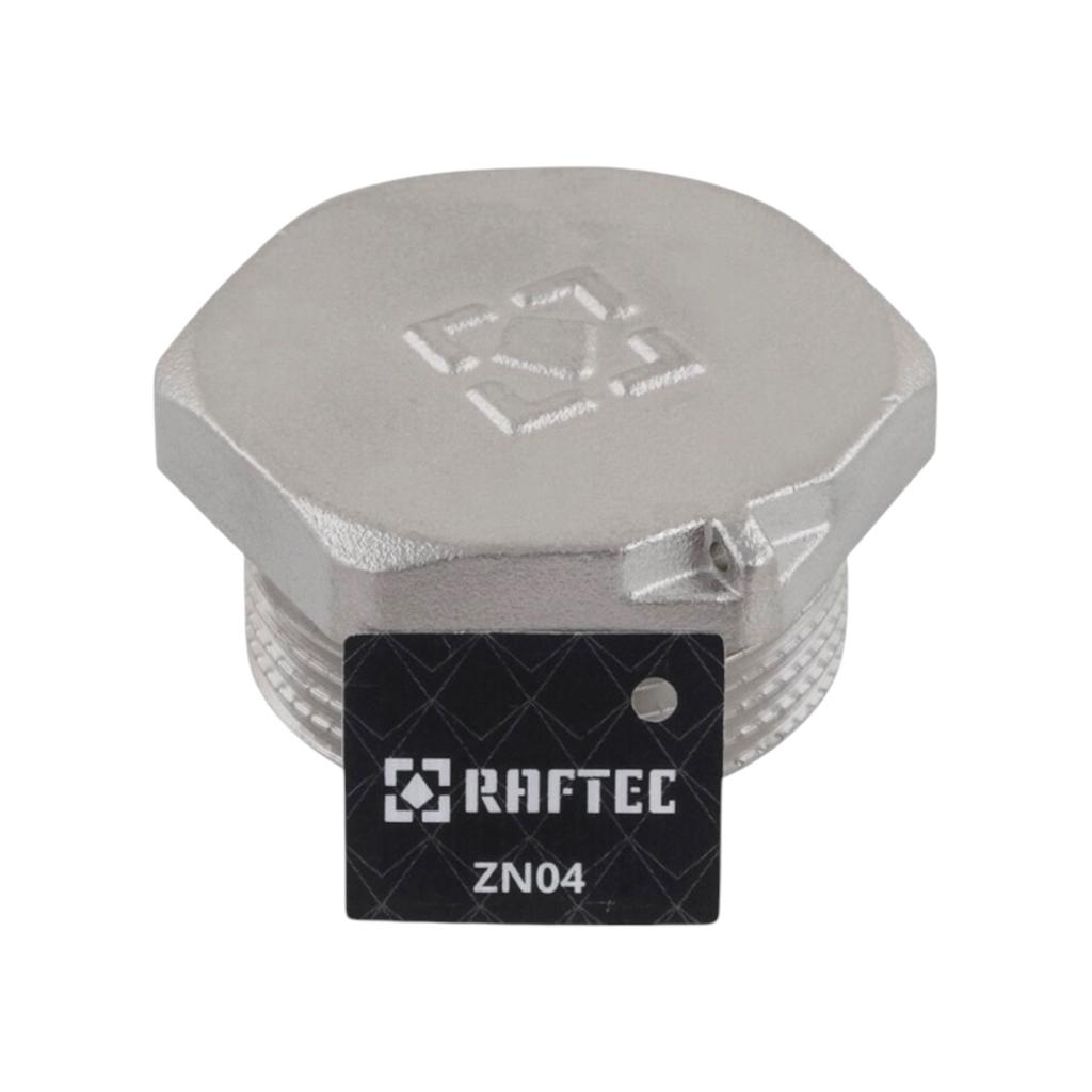 Фитинги резьбовые никелированные Nickel Raftec Заглушка З 32 (1 1/4) нікель ZN04