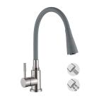 Смесители для кухни LEDEME LM74199-9 Змішувач для кухні з нерж. сталі SUS304 (сірий)