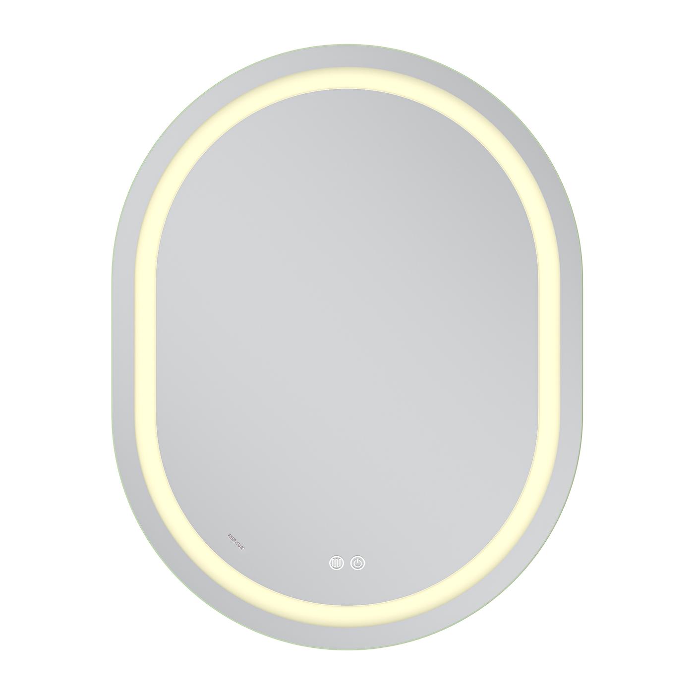  Дзеркала з підсвічуванням MIXXUS Premium ELLIPSE MV05-90x70-REVERSE Дзеркало (LED Touch, Anti-fog, димер (3-6,5kK)) (MP6644)