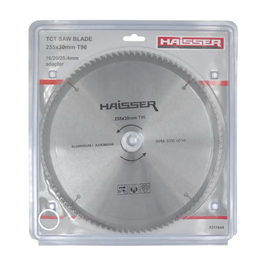 Диски по дереву Haisser Диск пильный по алюминию 255*30мм. (96зуб.) 4311644