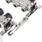 Коллекторы из нержавеющей стали INOX Raftec Коллектор с расходомерами без евроконусов 1х 2 выхода RC03-02