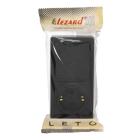 LETO (антрацит) Lezard LETO Блок выключатель 1-й/розетка с/з наружный (антрацит) 752-4200-170BAP