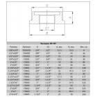 Фітінги різьбові нікельовані Nickel Raftec Футорка 15з*8в (1/2З-1/4В) нікель F01001