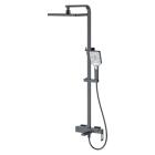 Смесители HAIBA KANT 009-J GRAPHITE Душова система (картридж 35 мм) (HB9665)