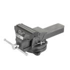 Тиски слесарные INTERTOOL Тиски слесарные поворотные 150мм, 9,6кг HT-0083