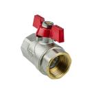 Краны серии Red Raftec RED Кран шаровый DN20 (3/4) вв красная бабочка CBB-02